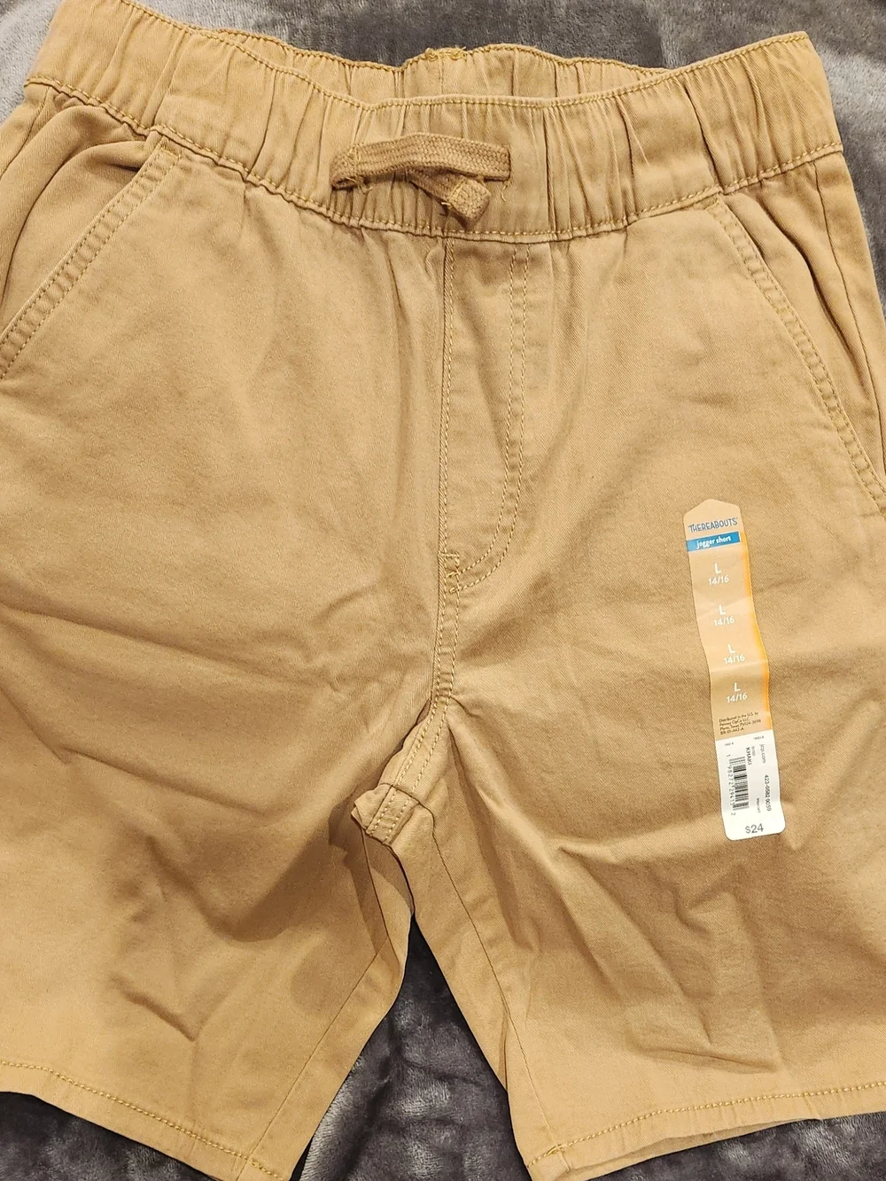 Boys Khaki Thereabouts Uniform Shorts